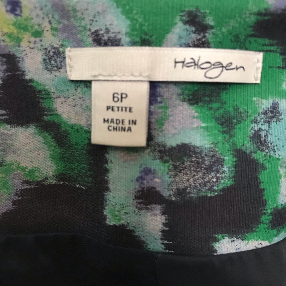Halogen Watercolor Floral Pencil Skirt - Picture 5 of 8